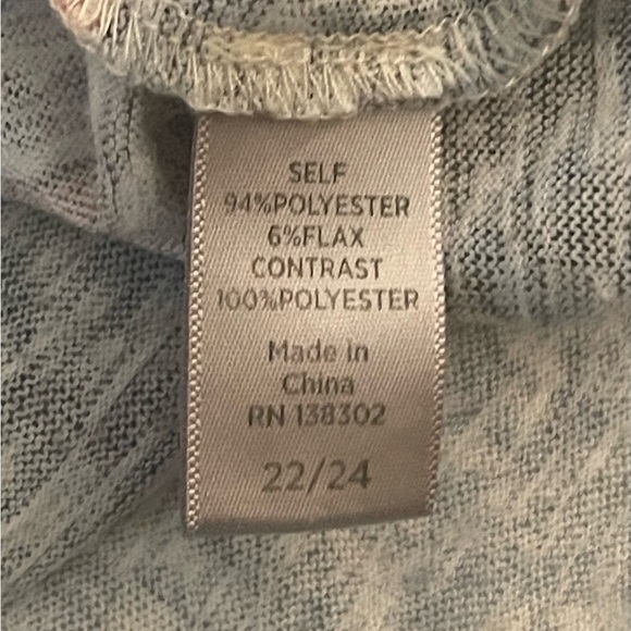 Avenue 22/24 Plus V-Neck Paisley Floral Beaded Embellished Short Sleeve Top - Picture 6 of 8